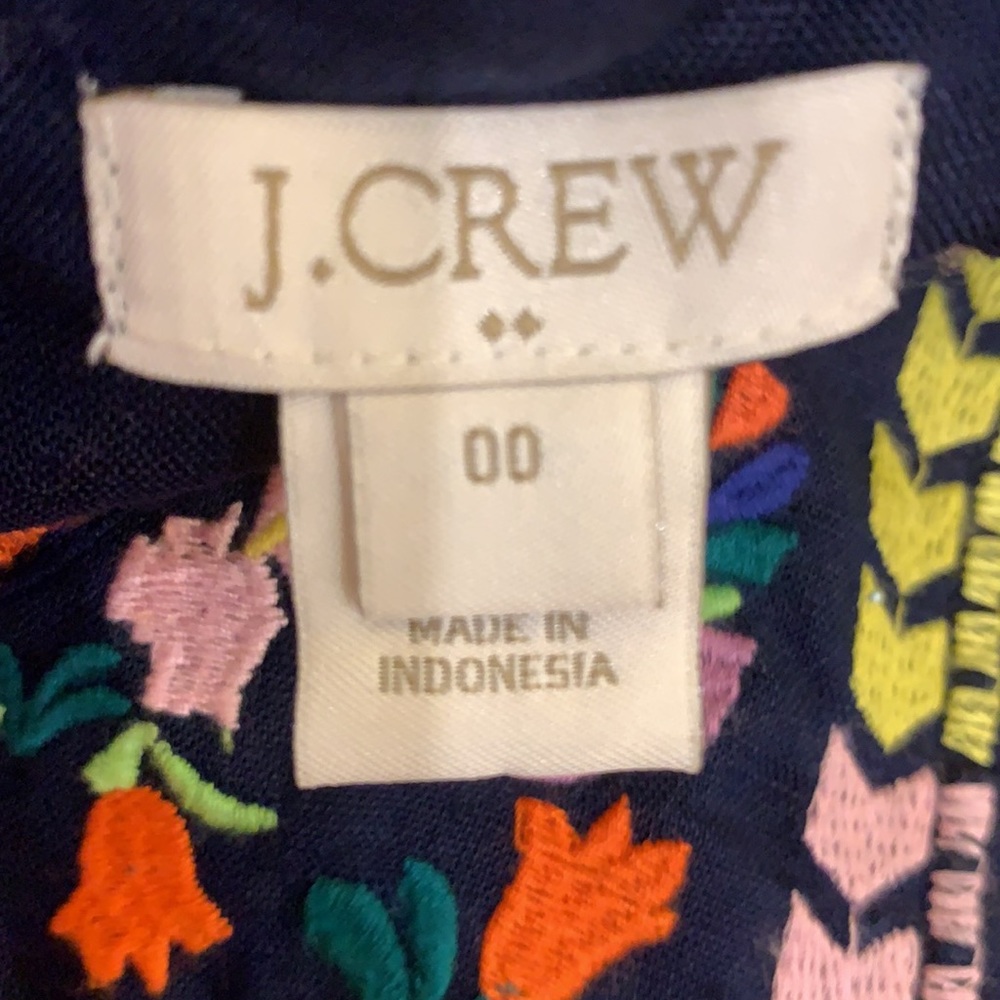 00 JCrew Embroidered Top - Picture 4 of 4